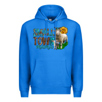 True Royal Small Town Mama With Sheeps Premium Hoodie - BundleAndBundleShop