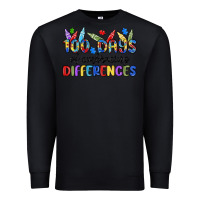 Black 100 days of embracing differences Premium Sweatshirt - MaliasSmallBusiness