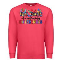 Cardinal 100 days of embracing differences Premium Sweatshirt - MaliasSmallBusiness