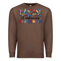 Chestnut 100 days of embracing differences Premium Sweatshirt - MaliasSmallBusiness
