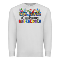 Dove Grey 100 days of embracing differences Premium Sweatshirt - MaliasSmallBusiness