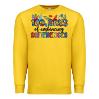 Lemon 100 days of embracing differences Premium Sweatshirt - MaliasSmallBusiness