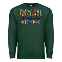 Sports Green 100 days of embracing differences Premium Sweatshirt - MaliasSmallBusiness