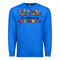 True Royal 100 days of embracing differences Premium Sweatshirt - MaliasSmallBusiness
