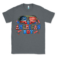 Charcoal Heather all american boy Classic Tee - AdoDesignShop