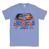 Colony Blue all american boy Classic Tee - AdoDesignShop