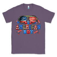 Lavender all american boy Classic Tee - AdoDesignShop