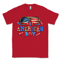 Red all american boy Classic Tee - AdoDesignShop