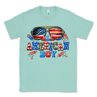 Seafoam all american boy Classic Tee - AdoDesignShop