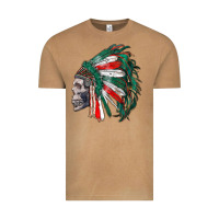 Vintage Camel mexican indian headdress with skull Vintage Tee - RanaPortraitStore