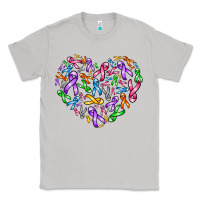 Moon Dust cancer ribbon heart Classic Tee - AdoDesignShop