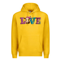 Lemon love with guernsey cow Premium Hoodie - AdoDesignShop
