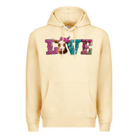 Pina Colada love with guernsey cow Premium Hoodie - AdoDesignShop