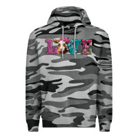 Slate Camo love with guernsey cow Premium Hoodie - AdoDesignShop