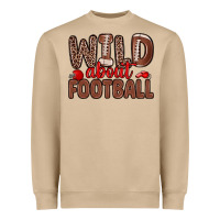 Mushroom wild about football Heavyweight Sweatshirt - Zillion Design Studio