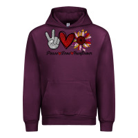 Mauve Wine peace love sunflower Urban Hoodie - Bettercallsaul