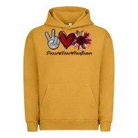 Pigment Peanut Butter peace love sunflower Urban Hoodie - Bettercallsaul