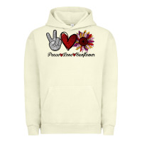 Pigment Pistachio peace love sunflower Urban Hoodie - Bettercallsaul