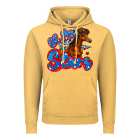Vintage Mustard oh my stars horse Vintage Hoodie - Zillion Design Studio