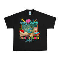 Black busy doing cool teacher stuff Urban Heavy Tee - Zillion Design Studio