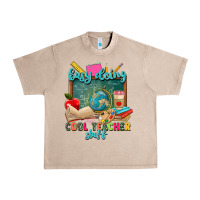French Oak busy doing cool teacher stuff Urban Heavy Tee - Zillion Design Studio