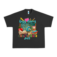 Pigment Black busy doing cool teacher stuff Urban Heavy Tee - Zillion Design Studio