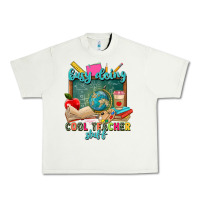 Pistachio busy doing cool teacher stuff Urban Heavy Tee - Zillion Design Studio
