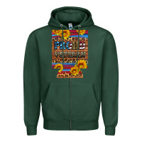 Sports Green proud veteran  12 oz regular can cooler Zipper Hoodie - Artiststas