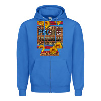 True Royal proud veteran  12 oz regular can cooler Zipper Hoodie - Artiststas