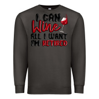 Smoke i can wine all i want lm retired Premium Sweatshirt - MaliasSmallBusiness