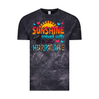 Cloud Black sunshine mixed with a little hurricane Vintage Tee - Zillion Design Studio