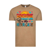Vintage Coffee sunshine mixed with a little hurricane Vintage Tee - Zillion Design Studio
