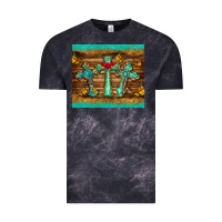 Cloud Black crosses tumbler Vintage Tee - BarkalooDesign