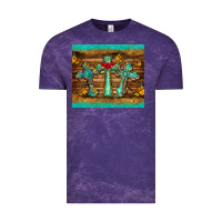 Cloud Purple crosses tumbler Vintage Tee - BarkalooDesign