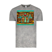 Cloud Rock crosses tumbler Vintage Tee - BarkalooDesign
