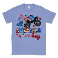 Colony Blue all american boy  monsterr truck Classic Tee - AdoDesignShop