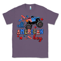 Lavender all american boy  monsterr truck Classic Tee - AdoDesignShop