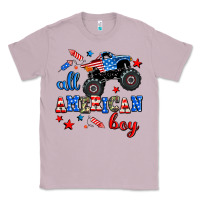 Lilac all american boy  monsterr truck Classic Tee - AdoDesignShop