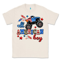 Natural all american boy  monsterr truck Classic Tee - AdoDesignShop
