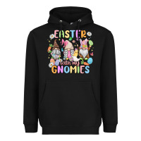Black easter  with my gnomies Heavyweight Hoodie - MaliasSmallBusiness