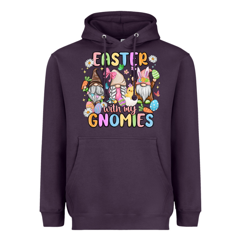 Easter  With My Gnomies Heavyweight Hoodie by MaliasSmallBusiness | Teevron
