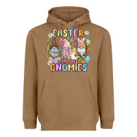 Toasted Coconut easter  with my gnomies Heavyweight Hoodie - MaliasSmallBusiness