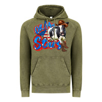 Vintage Olive oh my stars cow Vintage Hoodie - Zillion Design Studio