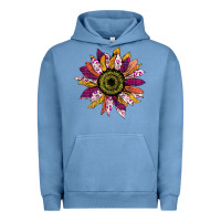 Pigment Pebble Blue sunflower png Urban Hoodie - Bettercallsaul
