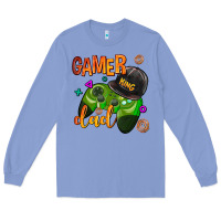 Colony Blue gamer dad Long Sleeve Tee - AdoDesignShop
