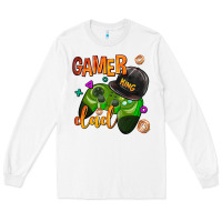White gamer dad Long Sleeve Tee - AdoDesignShop