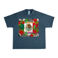 Midnight Navy mexican flag Urban Heavy Tee - CTS Tumbler Store