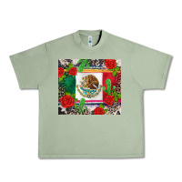 Oil Green mexican flag Urban Heavy Tee - CTS Tumbler Store