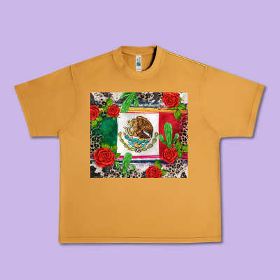 Mexican Flag Urban Heavy Tee Designed By Cts Tumbler Store