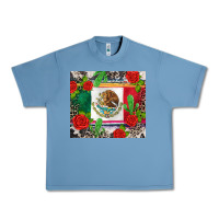 Pebble Blue mexican flag Urban Heavy Tee - CTS Tumbler Store